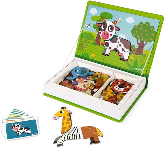 Janod 41 pc Animal Mix and Match Game