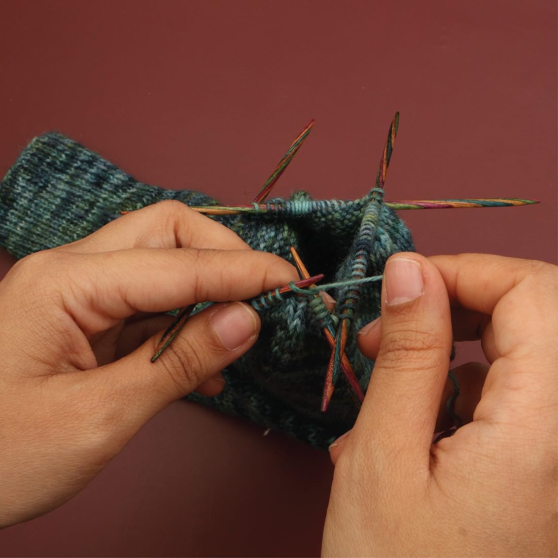 KnitPro Double-Pointed Knitting Needle Set - Symfonie (20cm) - Set of 6