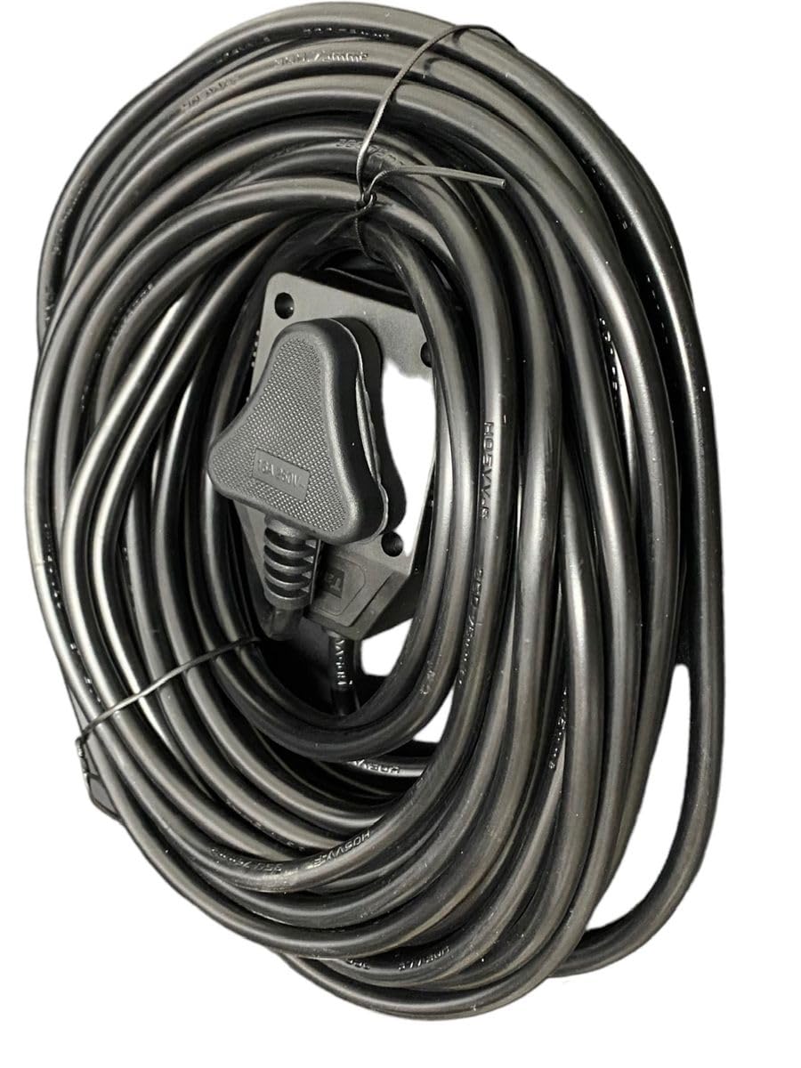 20 m Extension cable-Black : Amazon.co.za: Electronics