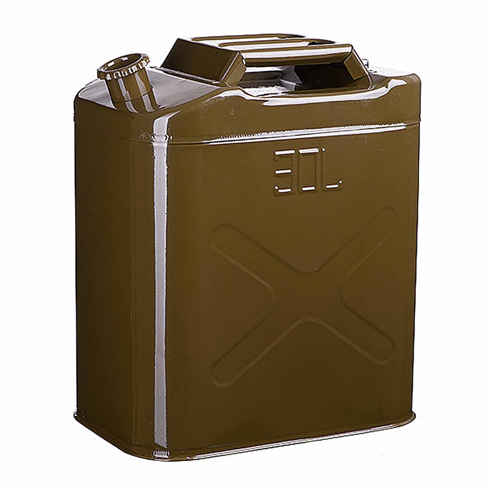 Jerrycan 30L WUTONG essence diesel avec bec verseur flexible pour voiture