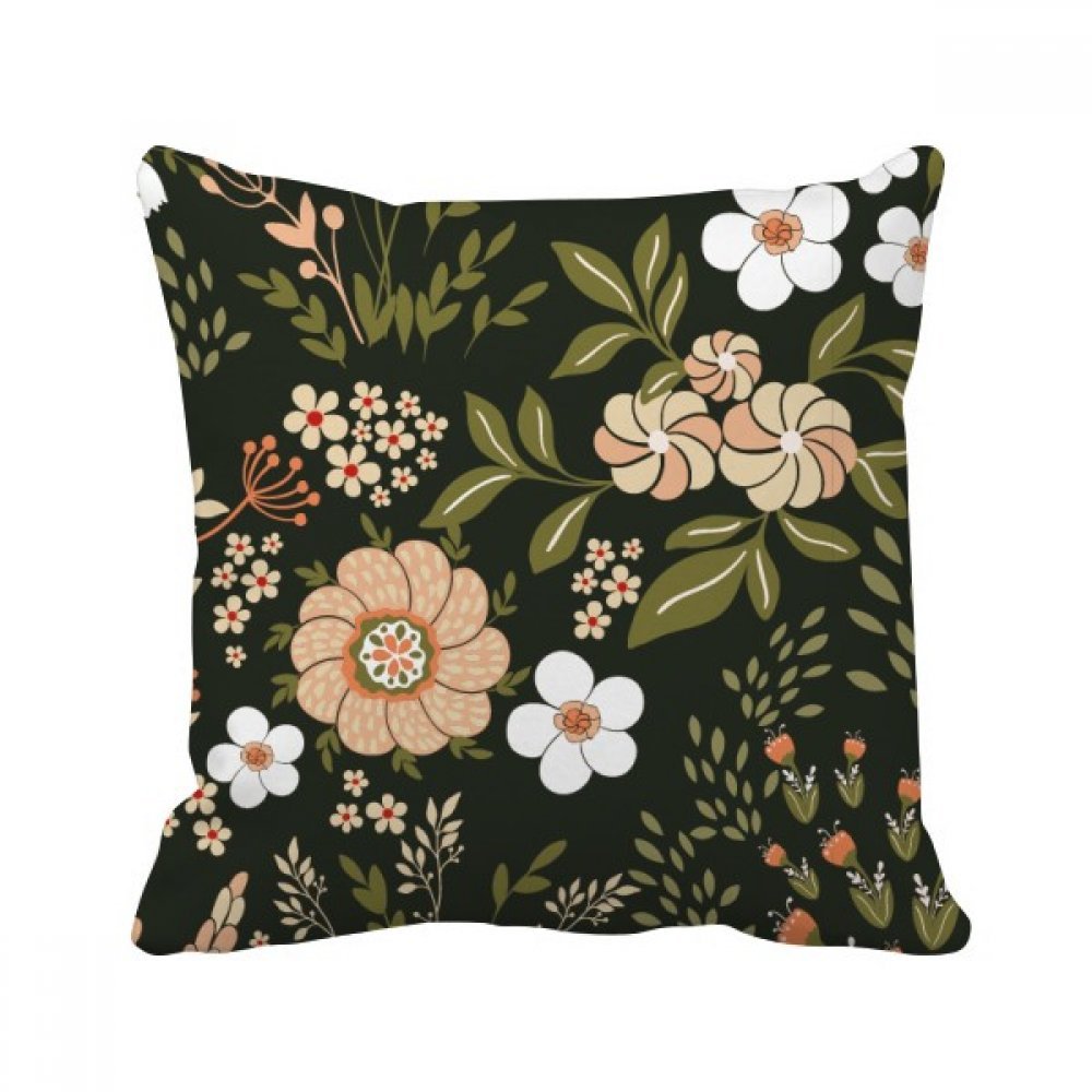 Oreiller de insert cover fleur sauvage multicolor, le cadeau déco maison idéal