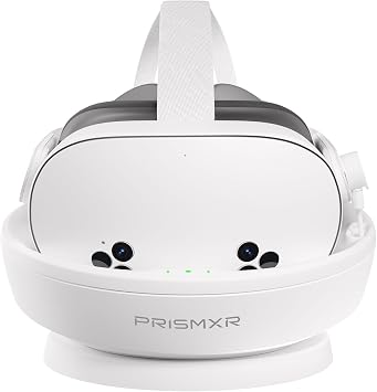 PRISMXR Carina D1/D1S Magnetic Charging Dock Compatible with Meta Quest 3/3S for Quest 3S Without Charger