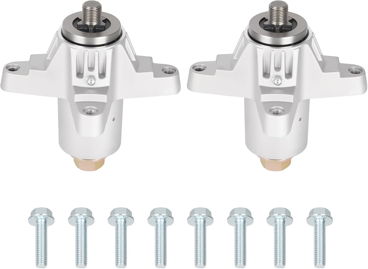 618-0138 615-0142A 618-0142 918-0138C 918-0142C Lawn Mower Spindle Assembly Fit for MTD L13 LT15 LT13 LT14 LT145 LT135 LT1300 LT1450(2 Pack)