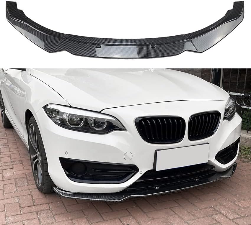 Amazon.com: ADAPEY Front Bumper Lip Compatible with 2014-2019 BMW 2 ...