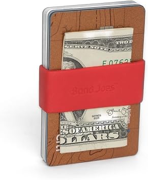 GRIFITI Band Joes Pocket Wallet Replacement Super Slim Profile Colorful Silicone Rubber Bands Money Wide Strap Grip Clip Siliconebands for Credit Card, License, Cash Holder