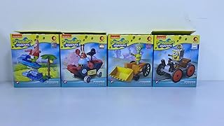 علبة لعبة مفاجأة من سبونج بوب، 8 قطع متنوعة