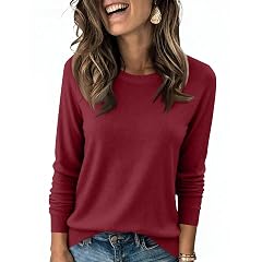 Cable Knit Sweaters for Women Lightweight Cozy Long Sleeve Shirts 2025 Fall Trendy Pullover Round Neck Clothes