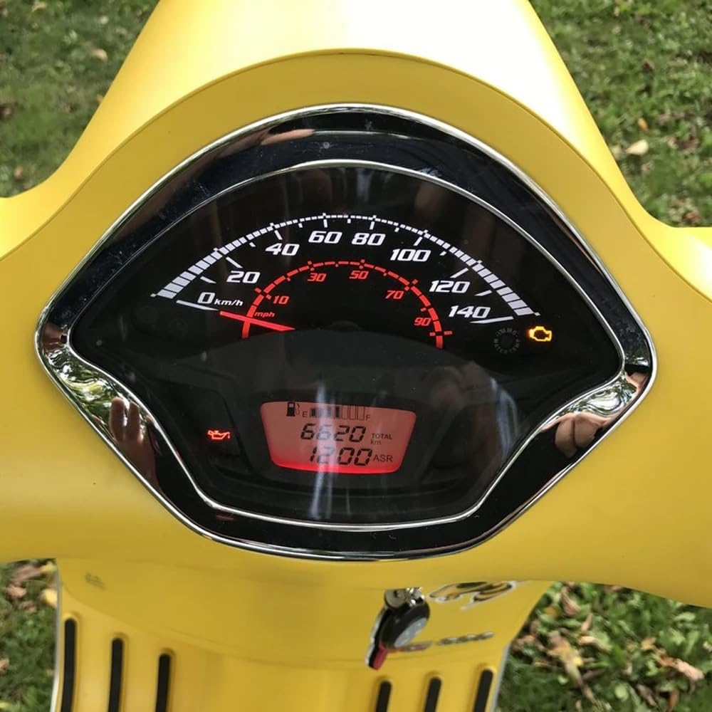 Pellicola strumenti moto Per V&ESPA GTS300 GTS 300 Gts300 2023 2024 Adesivo Misuratore Membrana Moto Scooter Nero Scuro