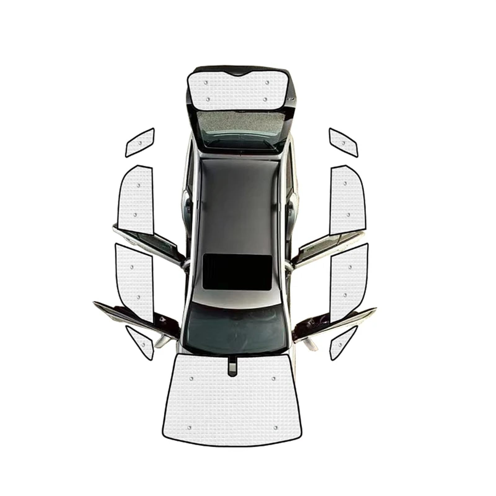 Visière de fenêtre complète voiture Suzuki SX4 2007 à 2013 de toit