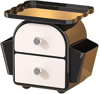 2 Layer Drawer Organizers for Countertop Storage of Small Household Items and Work Accessory Drawer Desktop Case