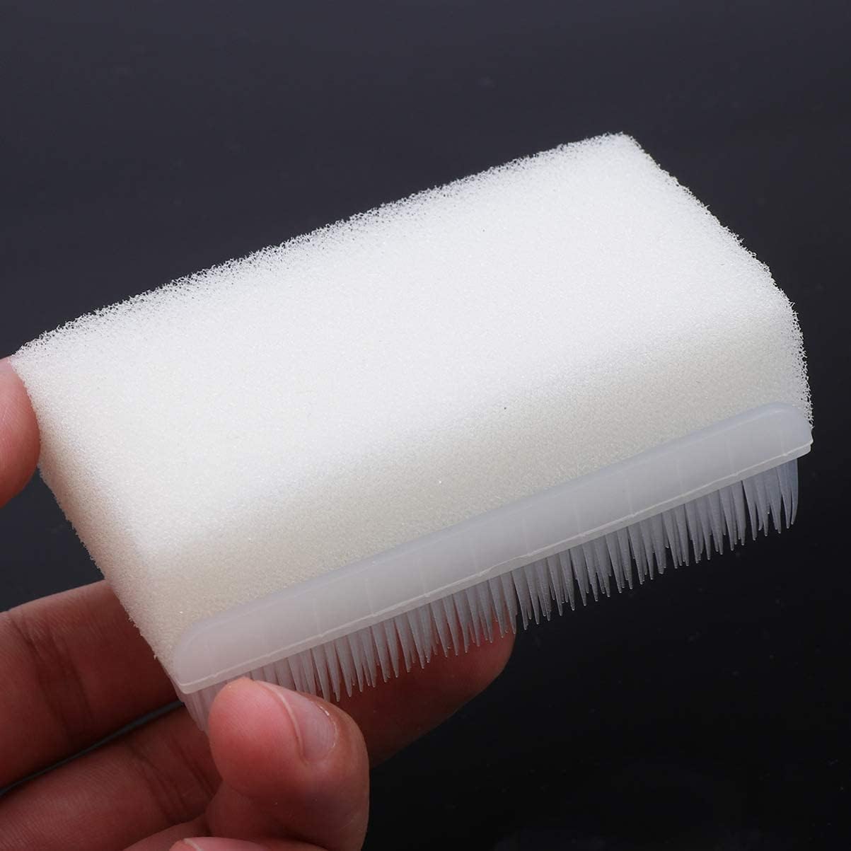 2pcs Disposable Surgical Scrub Brush Sterile Sponge Brushes with Nail Clippers Blister Packing Surgical Brushes Hands Cleaning Scrubber Double-Sided Cleaning Scrub Brush
