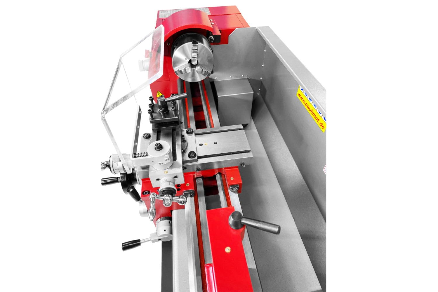PAULIMOT Drehmaschine SIEG SC4 mit 125 mm Futter, 510 mm Spitzenweite