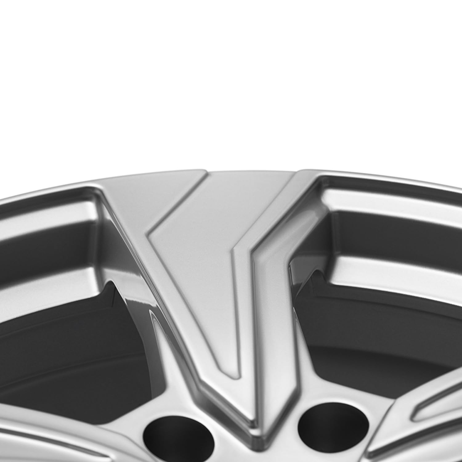 4x Dezent llantas KB silver 7.5Jx18 ET46 5x108