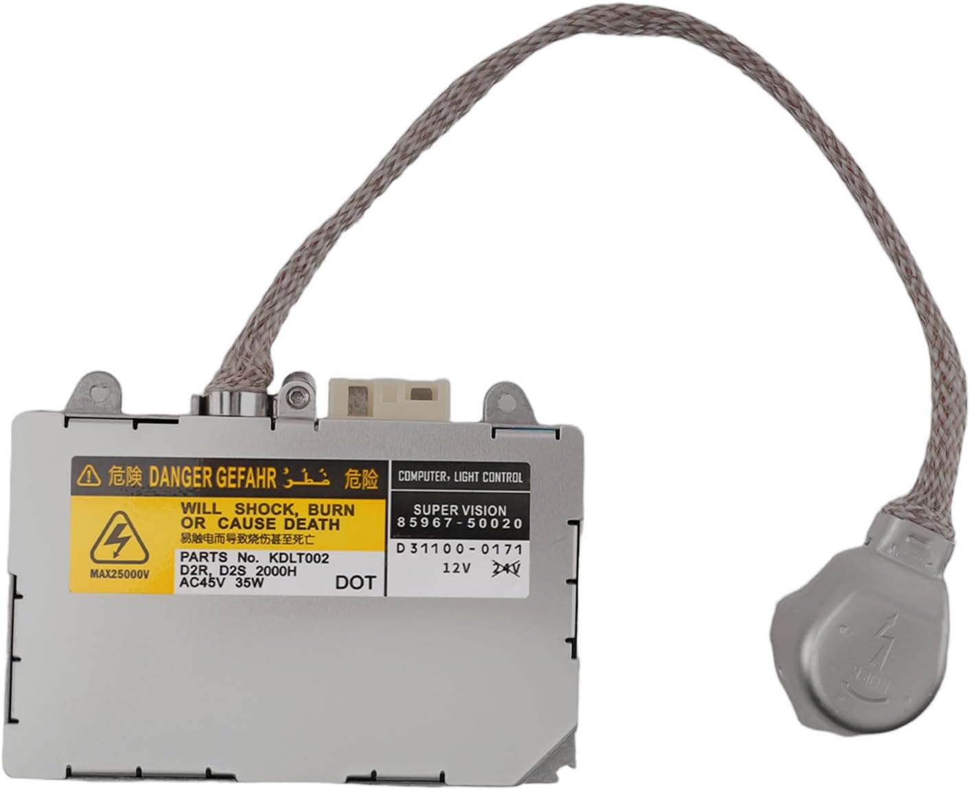1X Xenon HID Ballast D2R D2S Headlight Unit compatible for Lexus ES300 ES330 IS300 LS430