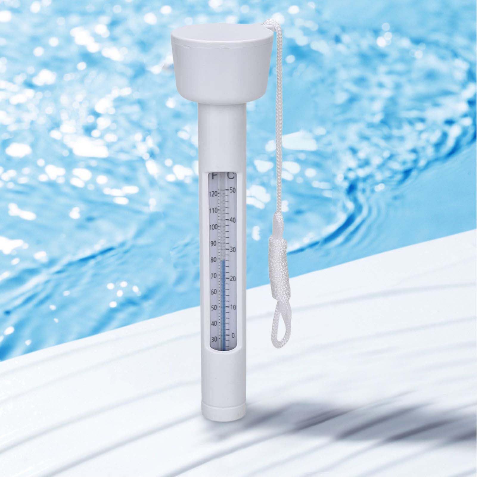 Thermomètre d'eau de piscine - Compteur flottant de 0 à 50 °C, moniteur de température pour étangs d'aquarium | Accessoire de température pour piscine, jardin aquatique, lacs, centres touristiques