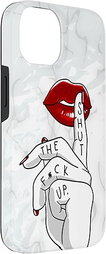 Miniatura 6 de iPhone 13 STFU Lips Cool Jurar Palabras Cussin Saying Women Bad Girs Estuche de regalo