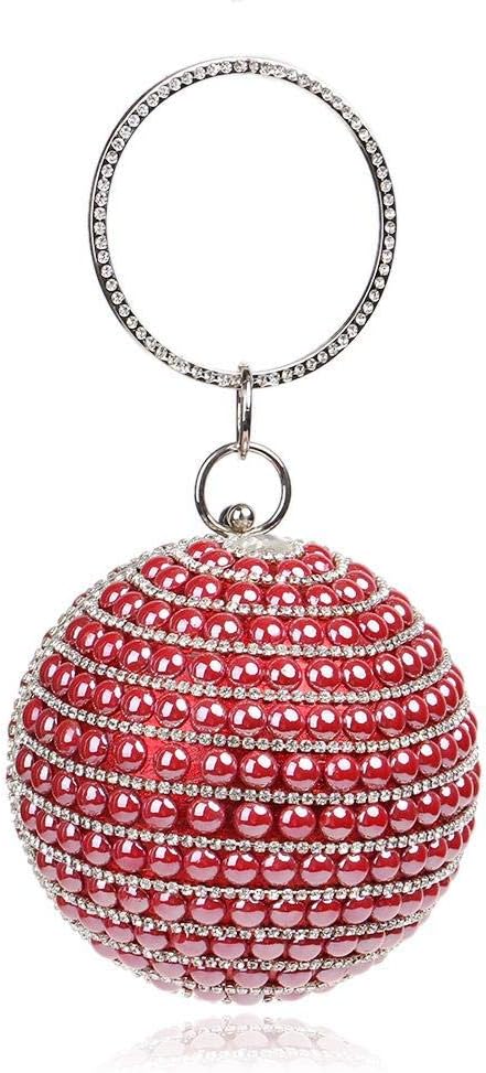 DasiorBeads Bag For Women,Red - Clutches