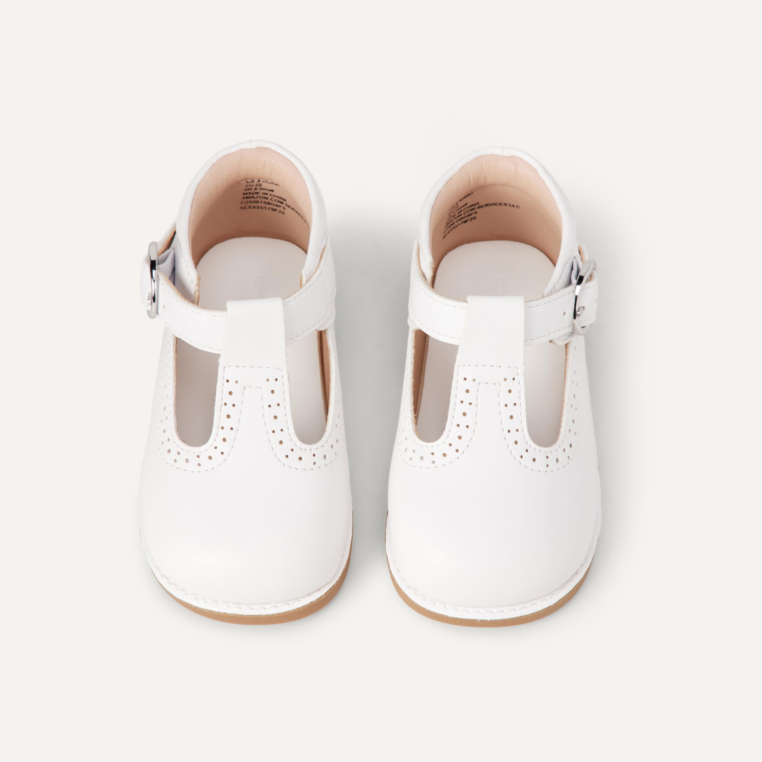 Amazon Essentials Scarpe Eleganti Mary Jane con Cinturino a T Unisex - Bambini e ragazzi
