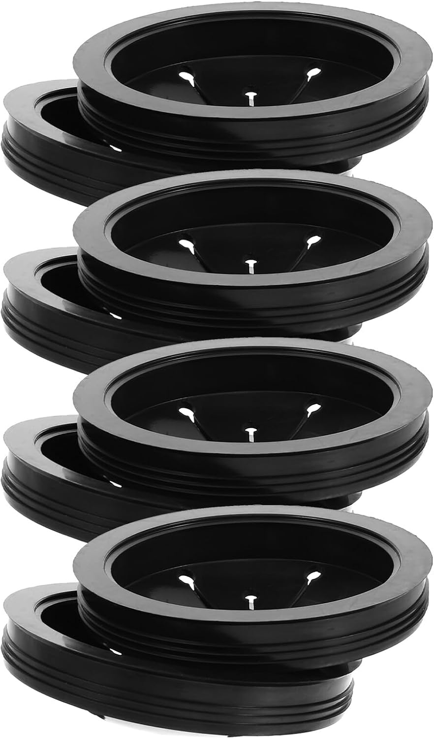 8pcs Garbage Disposal Splash Guard Sink Baffle Waste Disposal Cover Replacement Food Waste Disposer Parts Accessories for Kitchen Sink Faucet Splash Prevention