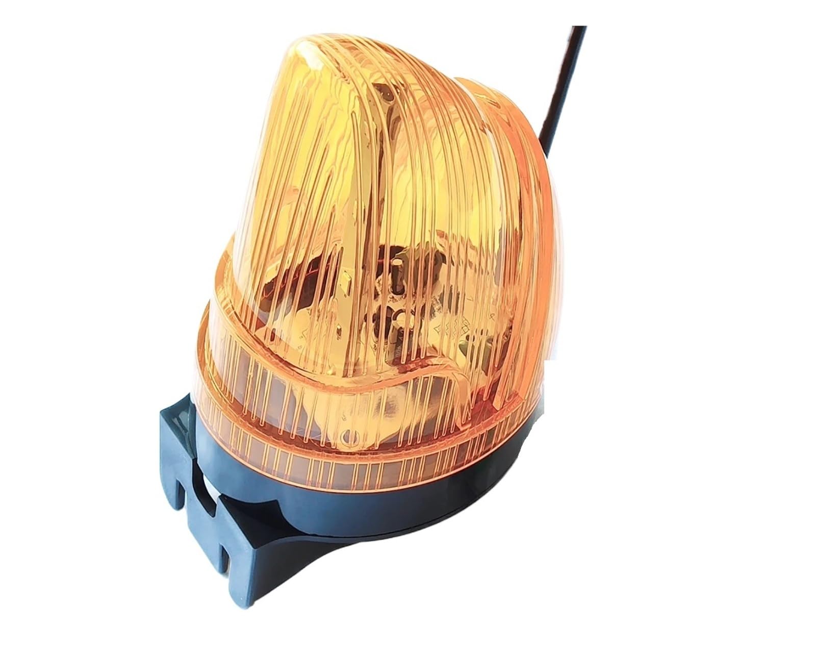 Migające światło ostrzegawcze LED DC/AC 12 V do 220 V Brama wahadłowa LED Light Pomarańczowa lampa błyskowa do drzwi automatycznych