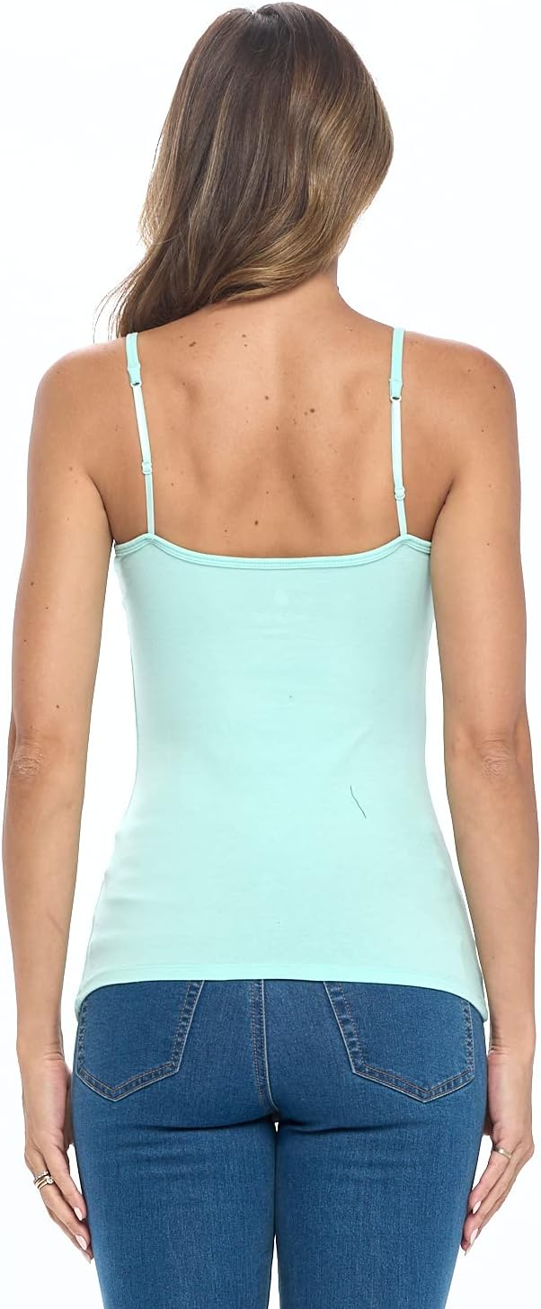 Natural Uniforms Women's Camisole Tank Top-Breathable Cotton Stretch - Image 5