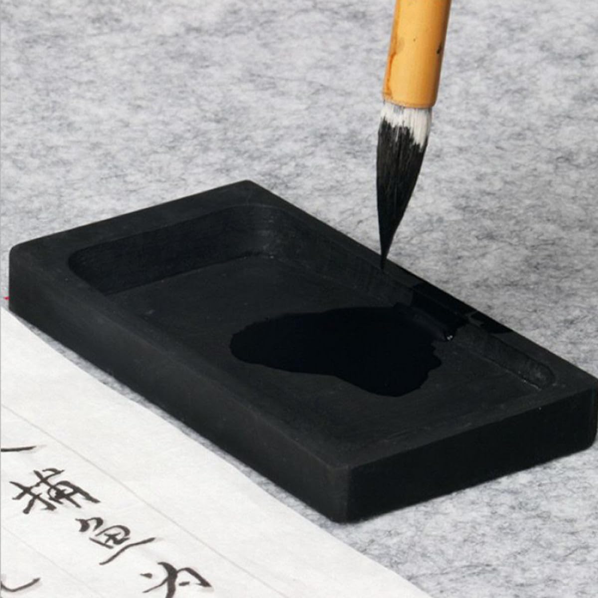 EXCEART 4ensembles Encrier Avec Stick Encre Inkslab Pour Et Peinture Traditionnelle Chinoise Pratique Pour Artistes Et Étudiants
