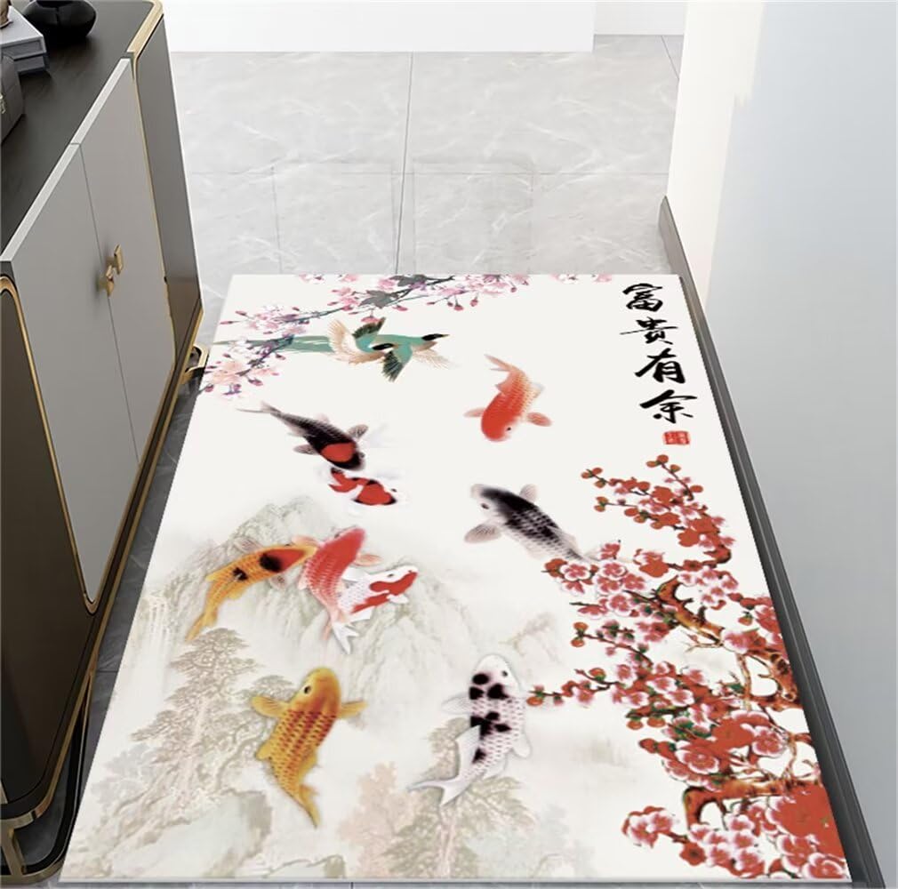 Tapis prière enfant 50x80cm rouge qui ne glisse pas sur le sol