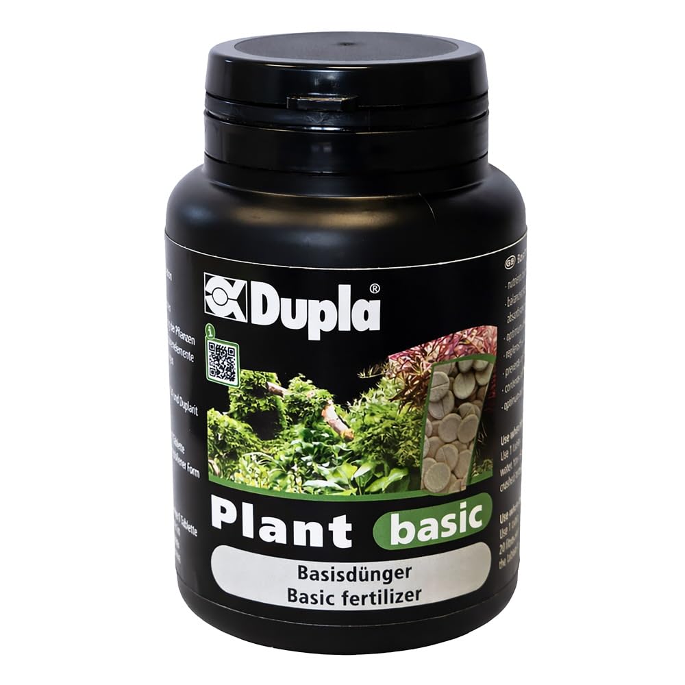 DUPLA Plant Basic I 200 Tabletten I Ideale Nährstoffkombination für Aquarienpflanzen I Inhalt reicht für 4.000 Liter