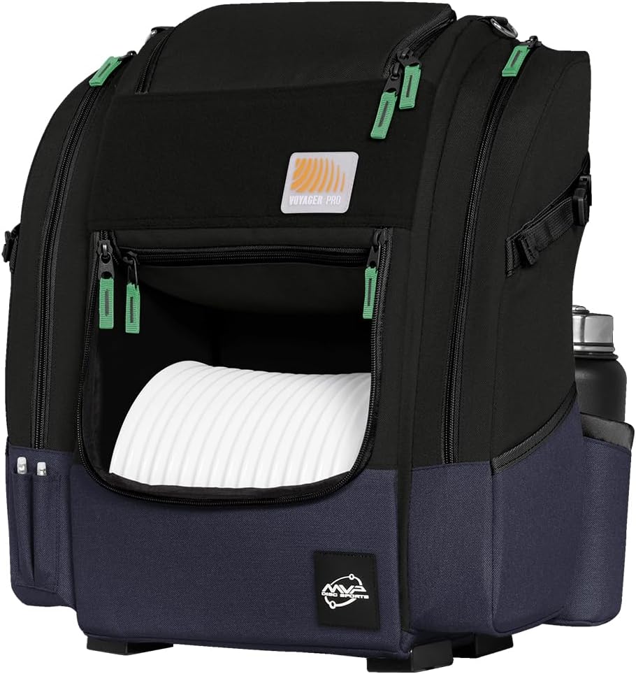 MVP Disc Sports Voyager Series Backpack Disc Golf Bag (Choose Your Color and Size) - Image 3