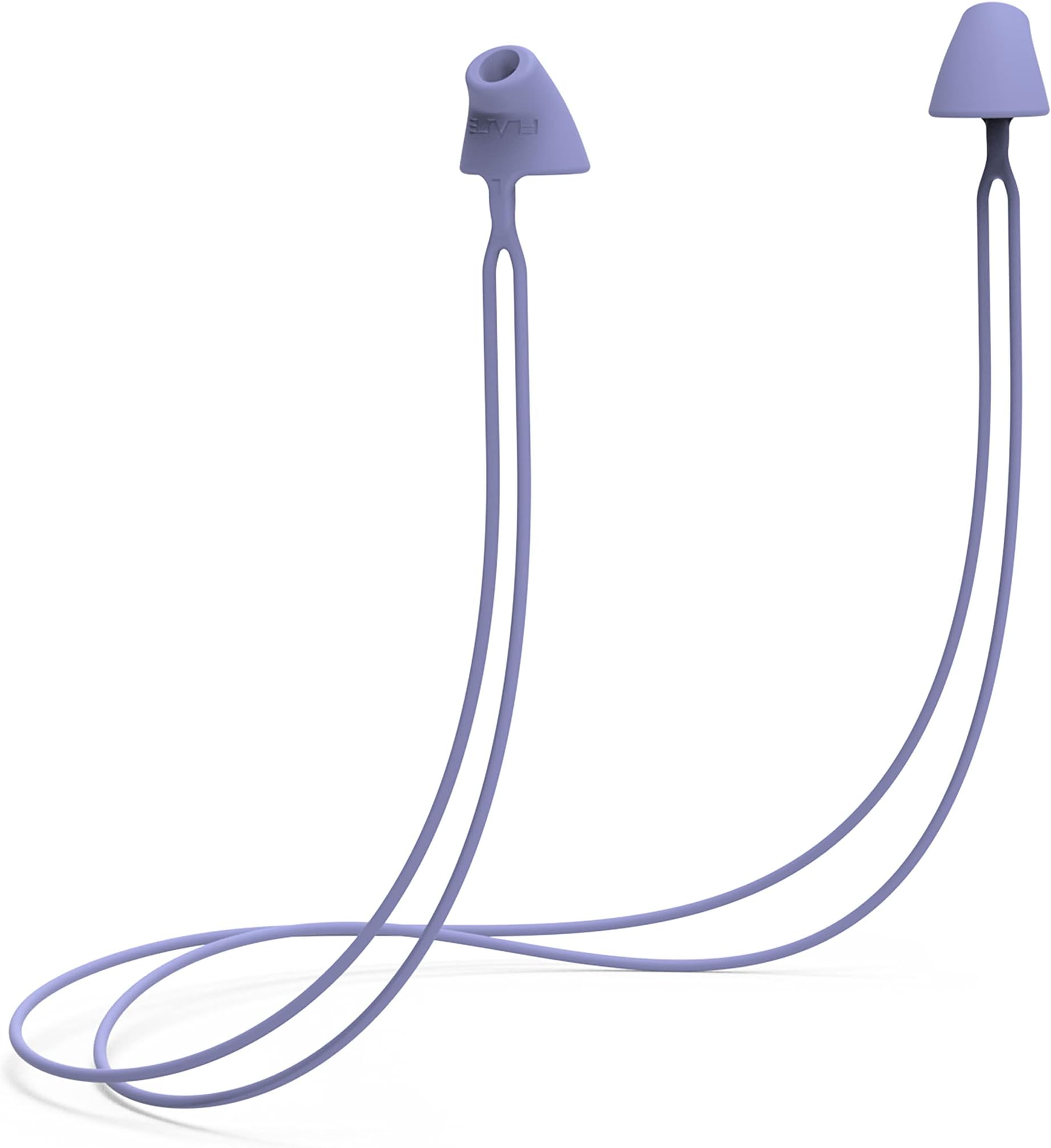 Flare Calmer Secure â€“ Ear Plugs Alternative â€“ Reduce Annoying Noises Without Blocking Sound â€“ Soft Reusable Flexible Silicone with Built-in Lanyard â€“ Purple