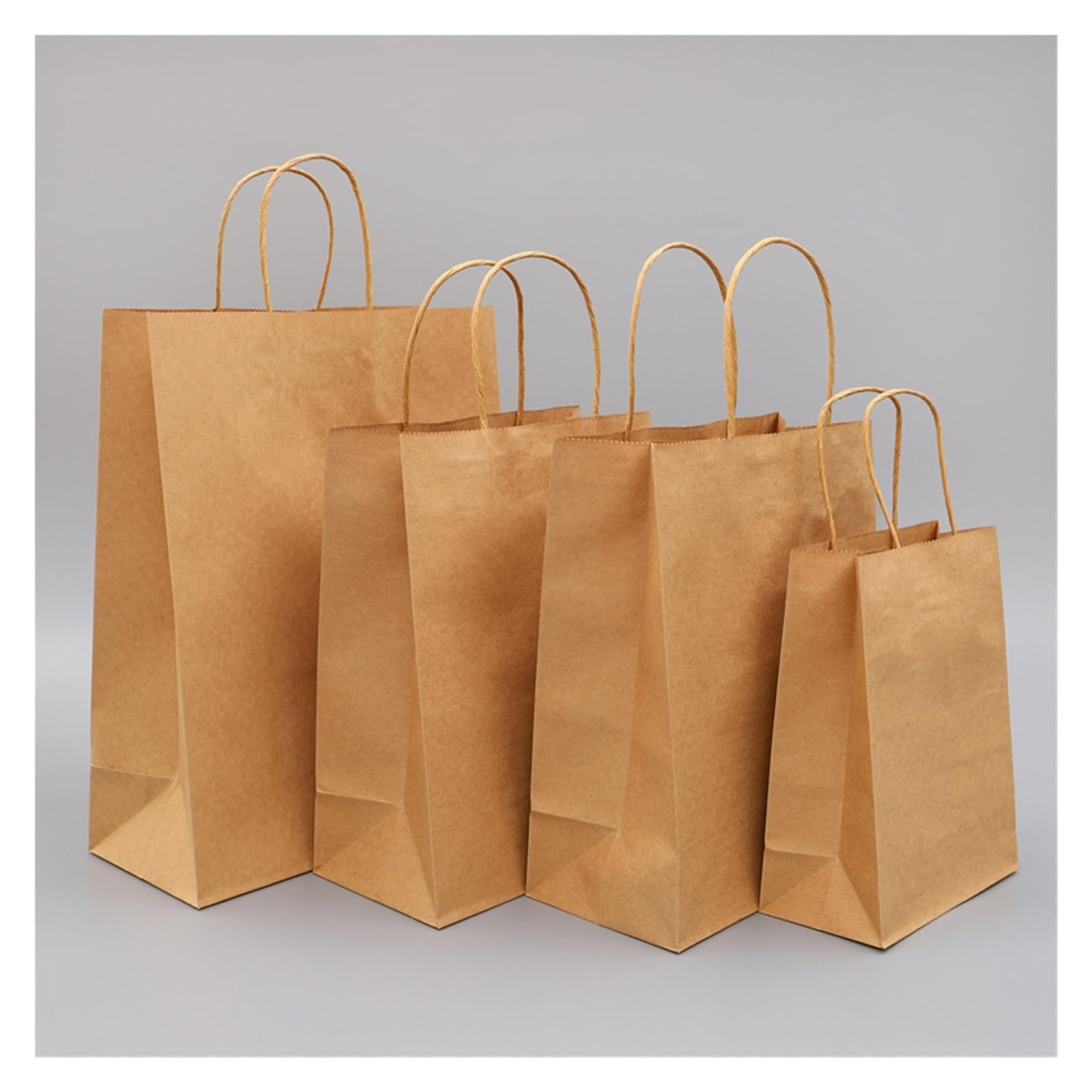 Bolsa Regalo 10/25/50 Unids/lote Bolsa De Papel Con Asas