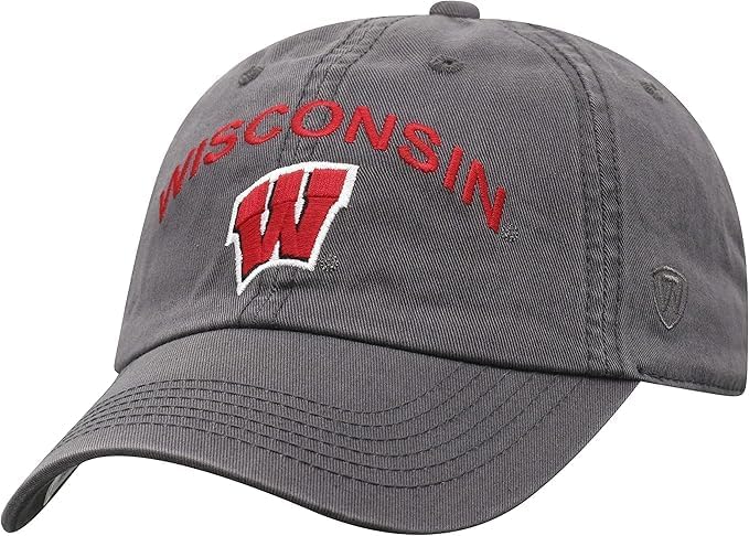 Wisconsin Collegiate Adjustable Hats