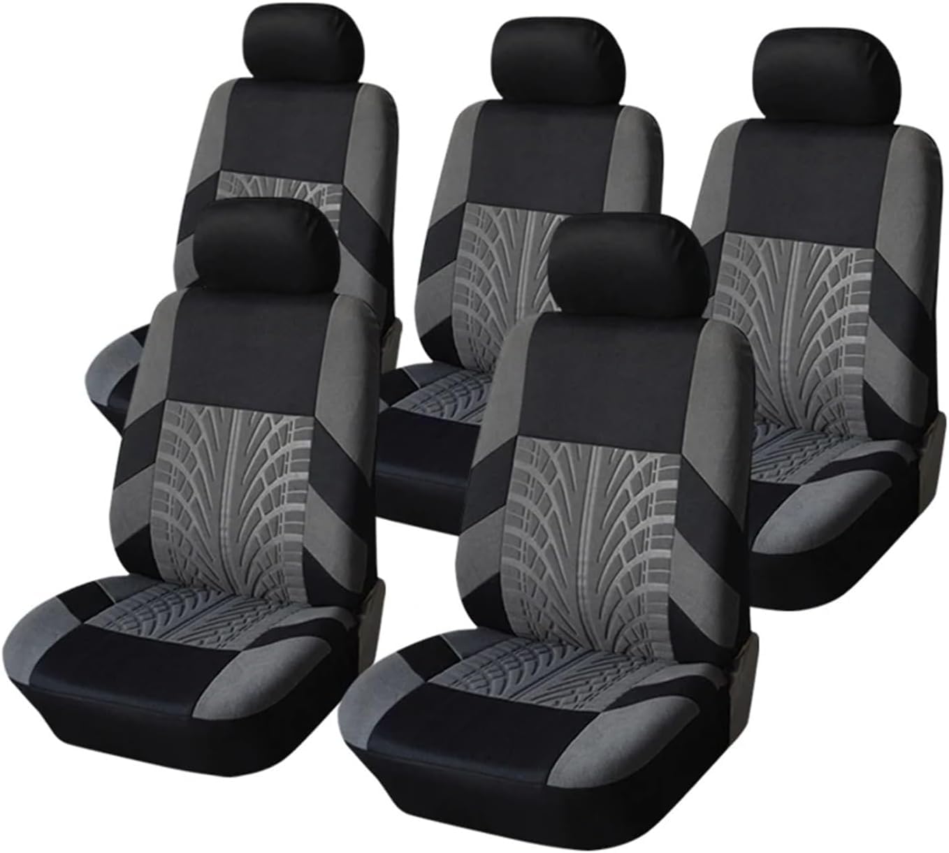FQRTEHWA Car Seat Cover for Seat Arona Arona FR Altea FR Ateca Ateca FR Marbella Ibiza Mk2, Car Seat Protectors Anti-Slip Wear-Resistant Car Seat Accessories