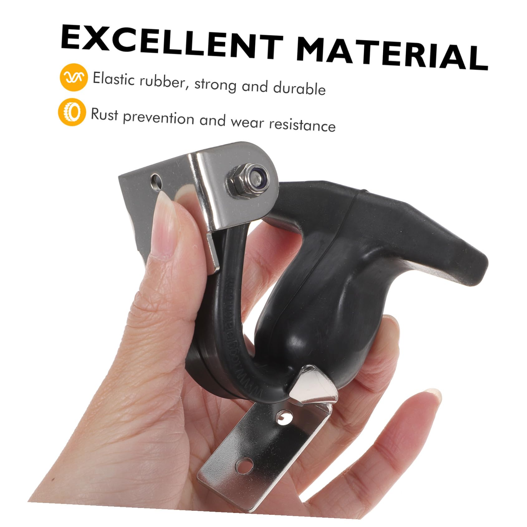 TEHAUX Loquets De Tirage En Inox Avec Poignée En T Flexible Loquets De Traction Résistants Aux Vibrations Pour Boîte À Outils Et Chariot Lot De 2 4.72X3.15X0.98 Pouce