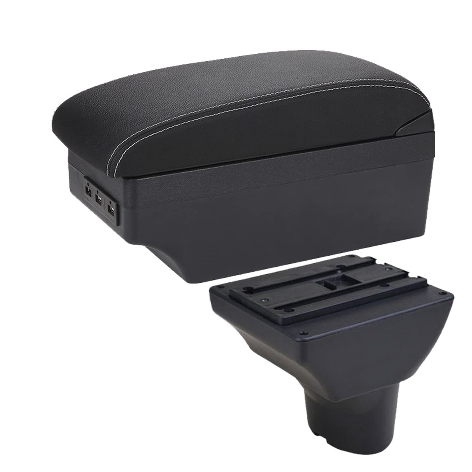 Baiqimv Armrest Box For Hyundai I20 Storage Box Car Accessories Interior Parts Parts Center Console Storage Box(A3 7USB)