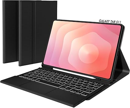 Bluetooth Keyboard Case for Samsung Galaxy Tab S11SM-X730/SM-X736B