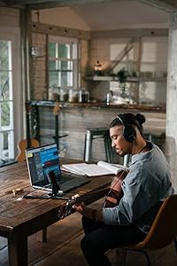 SENNHEISER Professional Profile - USB Cardioid Condenser Microphone & Table Stand, 1.2 m USB-C Cable - Mute Button, Built-in Headphone Jack, Gain, Mix & Volume Control, for PC & Mac,Black