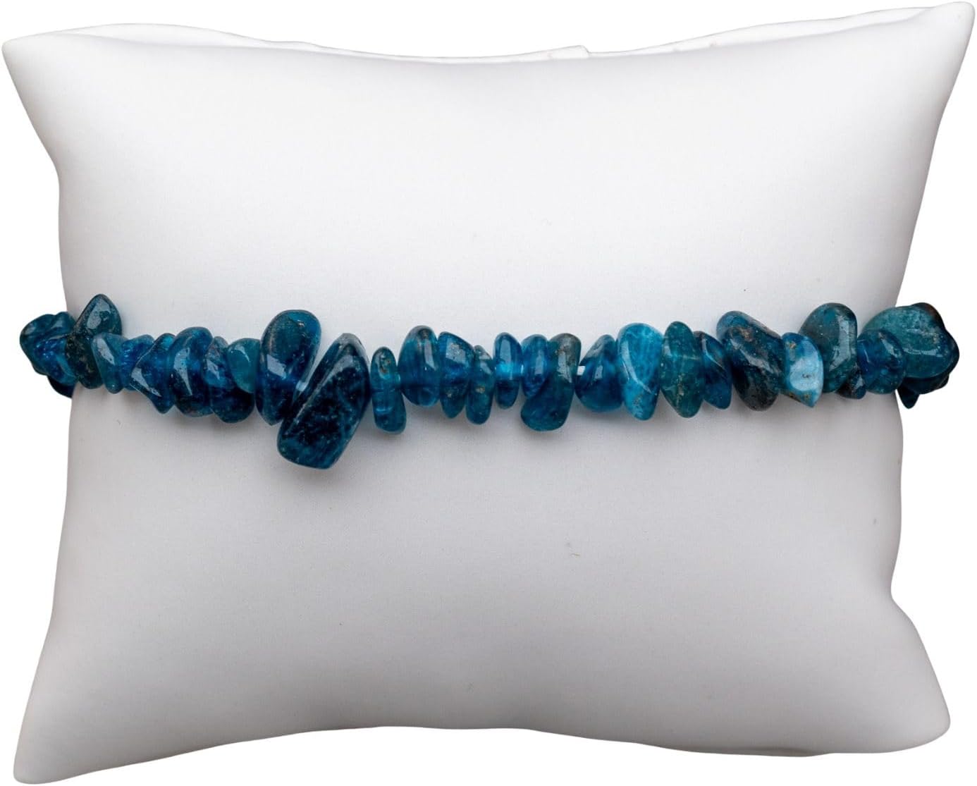 Natural Gemstone Bracelets, Chakra Crystal Healing Chip Stretch Bracelets, Gemstone Polished Irregular Crystals, Crystal Irregular Chips Beads Stretch Bracelets - Image 3