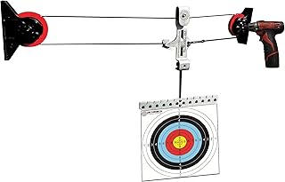 Shooting Target Kit , Zip Range, Zip Targets, Paper Targets, Pistol Practice, Air Rifles, Airsoft, Paintball, Slingshot, 12 x 18 inch Silhouette Splatter Target, Clay, 100ft Paracord