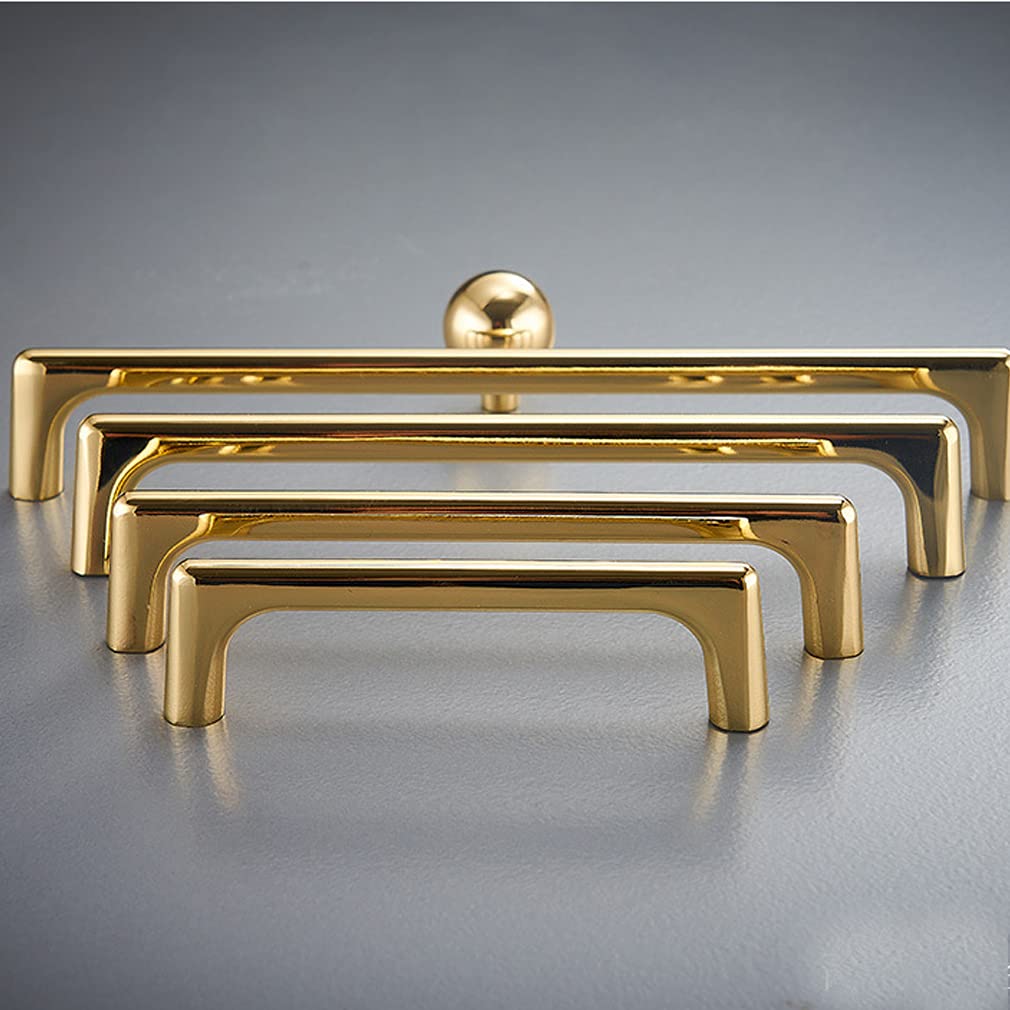 Flexzion Cabinet Handles Gold Cabinet Pulls And Knobs 7.5-Inch Modern Dresser Drawer Handles For Kitchen Cupboard, Bathroom, Vanity Dresser Cabinet Hardware Drawer Door Bar Replacement (10 Pack, Gold - View #11