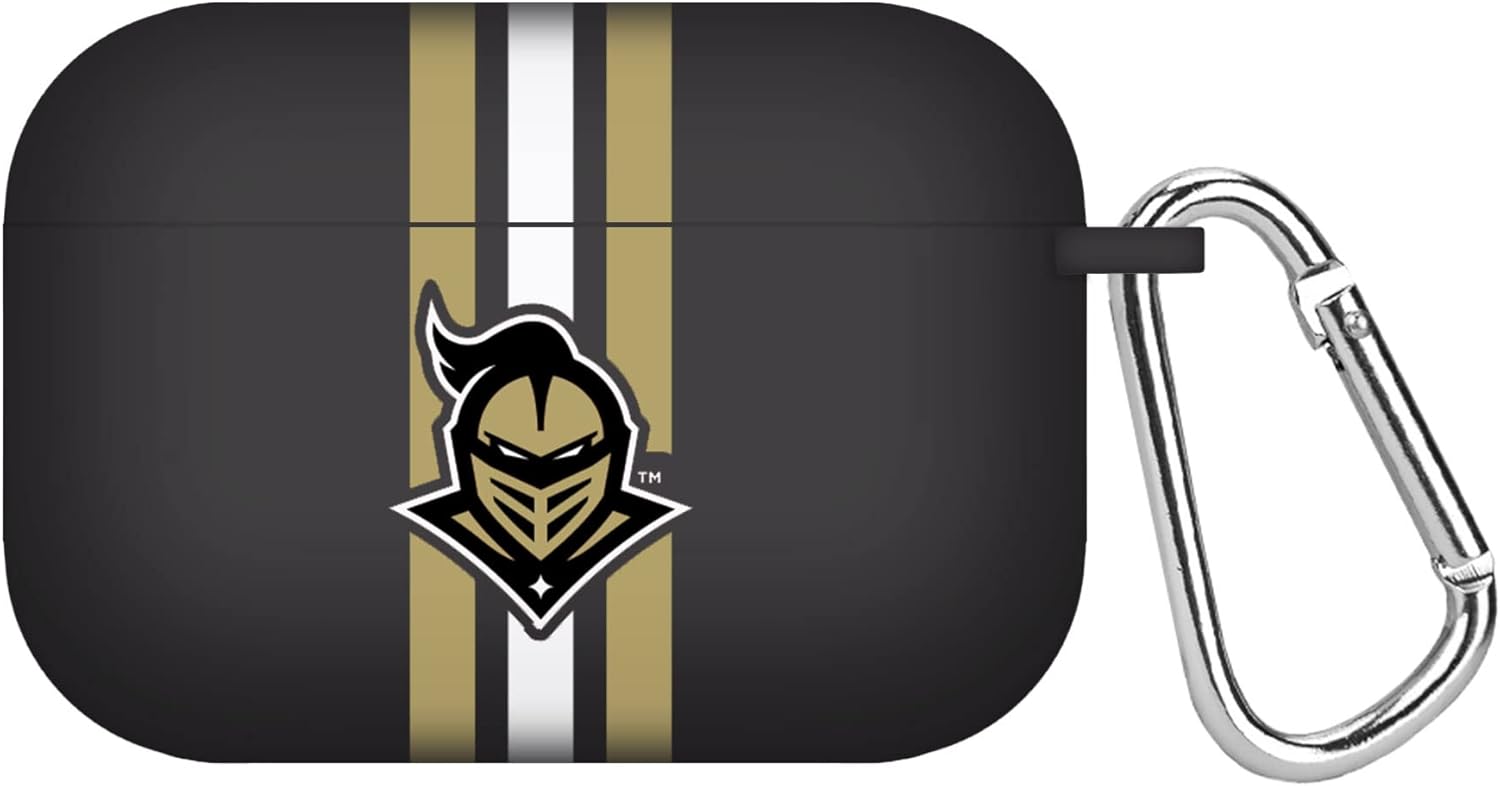 Affinity Bands Central Florida Knights HD Combo Package Compatible with Apple Watch and AirPods Pro (42/44/45/49mm (46mm Series 11) Short Stripes)