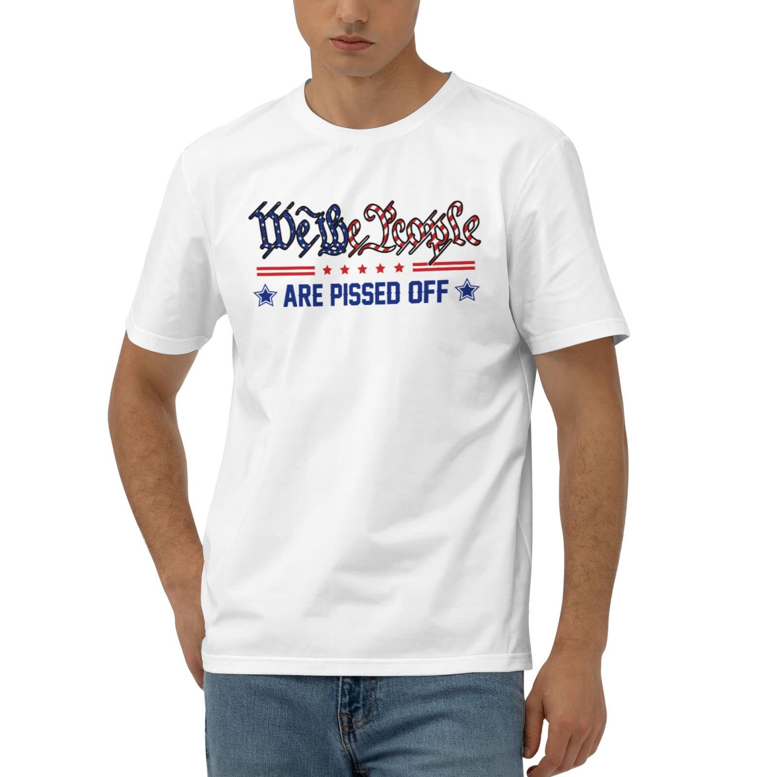 T-shirt We The People pour homme, fini les hauts serrés avec cette coupe ample 2XL