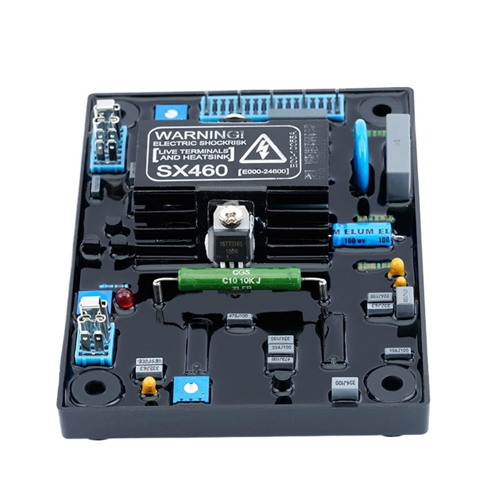 AVR SX460 Generator Automatic Voltage Regulator Alternator Stabilizer 1Pcs