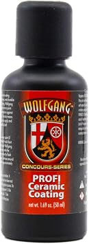 WOLFGANG CONCOURS SERIES Profi Ceramic Coating | Professional-Grade 9H Hardness for Long-Lasting Protection | Ultra-Hydrophobic Formula Shields Against Harsh Elements | WG-2100 | 50ml