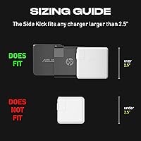 Vista 2 de Fuse Reel The Side Kick Organizador de cable plegable y accesorio de viaje, USB-C, compatible con cables de carga y adaptadores de MacBook y PC