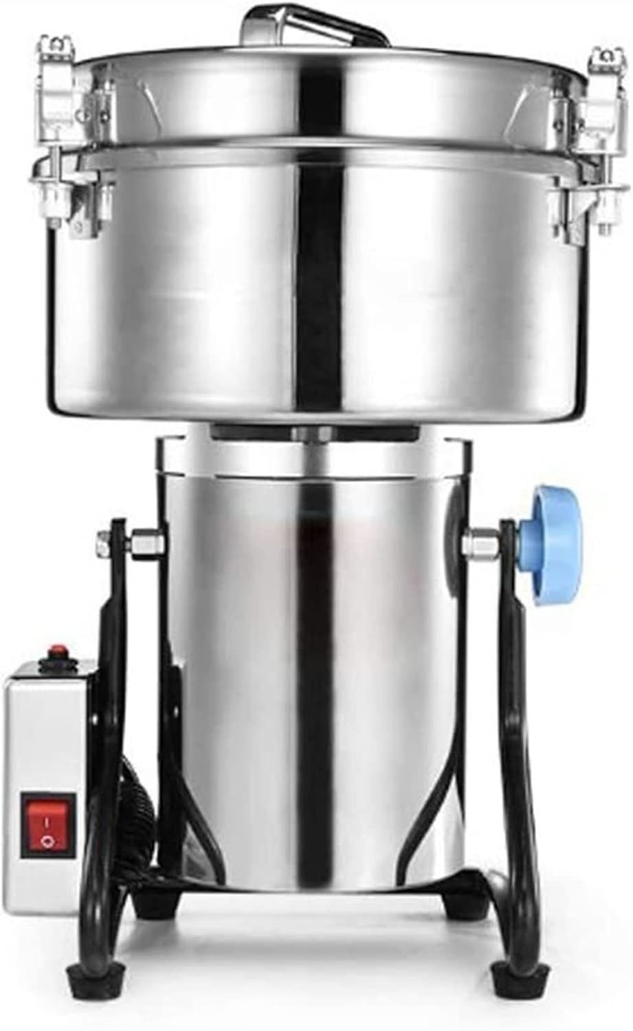 電動穀物グラインダー 4500G 電動穀物グラインダー ミル ハーブグラインダー 30-300 メッシュ マルチシュレッダー 石薬の