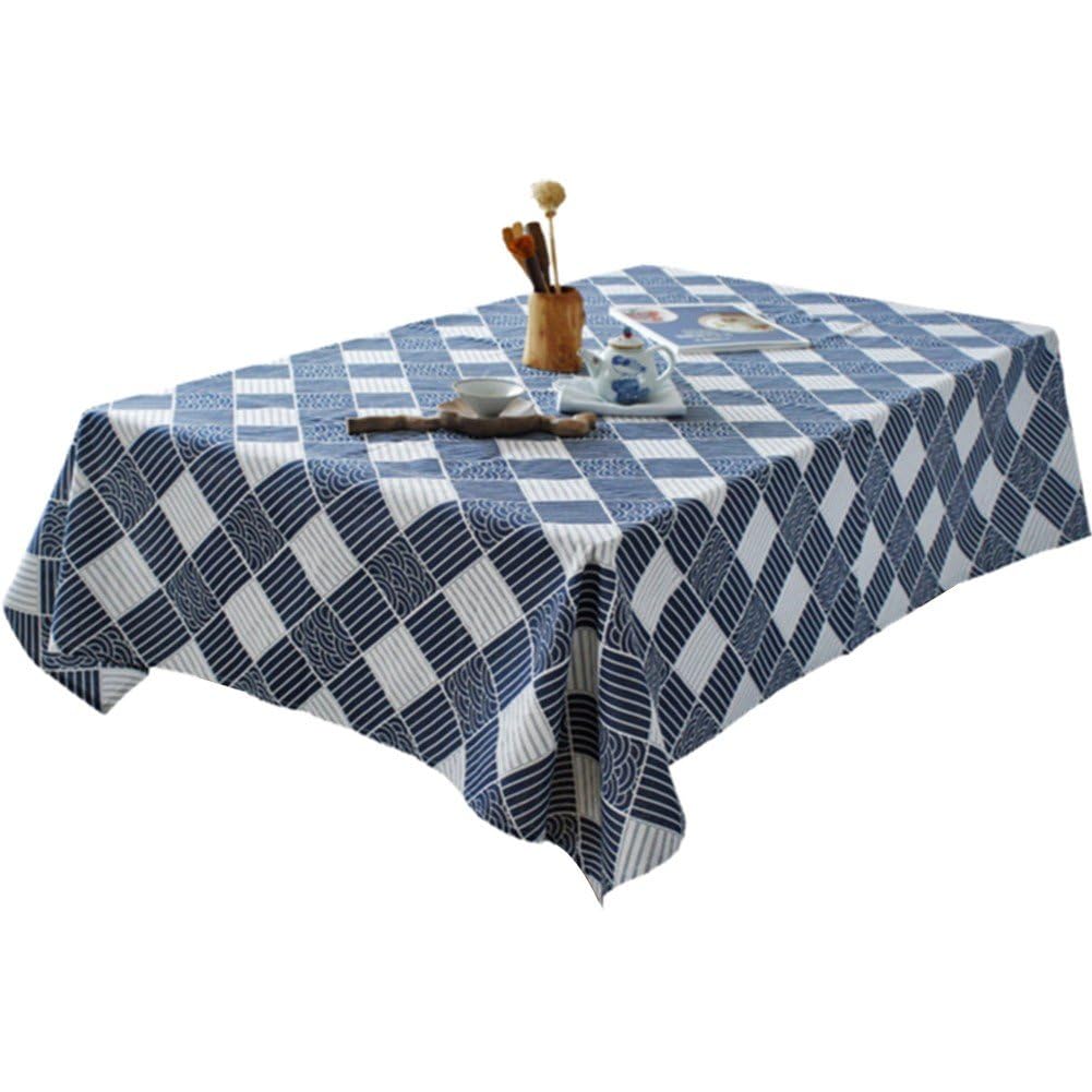 Nappe de vague japonaise pour protéger la table basse des taches de café quotidiennes