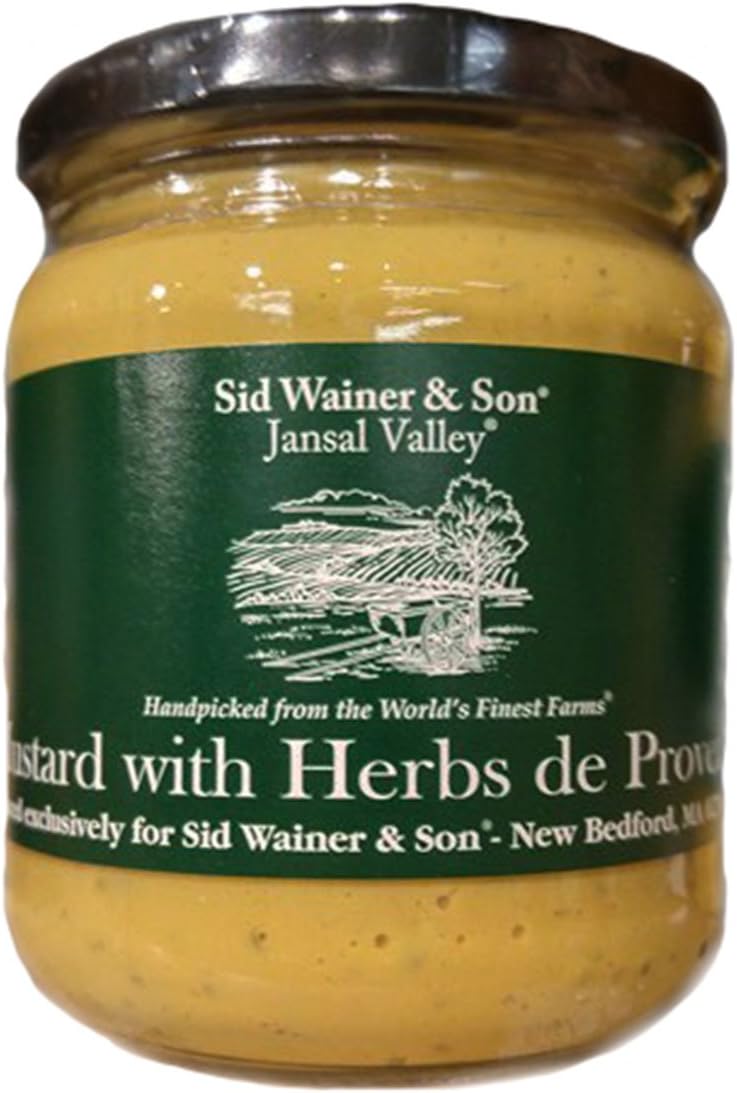 Jansal Valley Mustard with Herbs de Provence, 7 Ounce