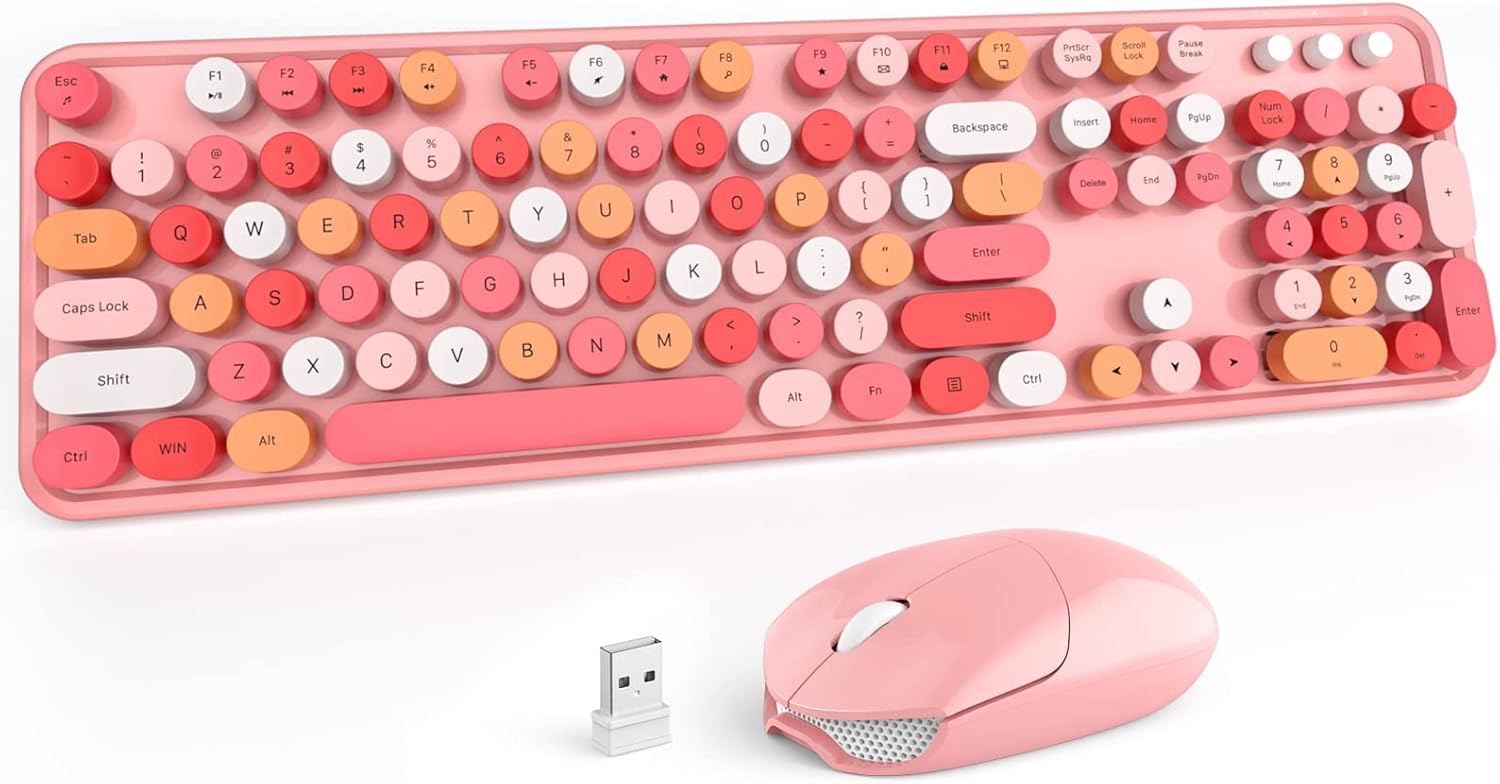 MOFii Wireless Keyboard and Mouse Combo, Full Size