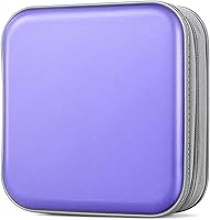 Vista 7 de Estuche para CD/DVD, 48 Capacidad, Negro, Plástico, Portátil, Ligero